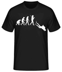 Evolution Of Diving · Männer Basic T-Shirt