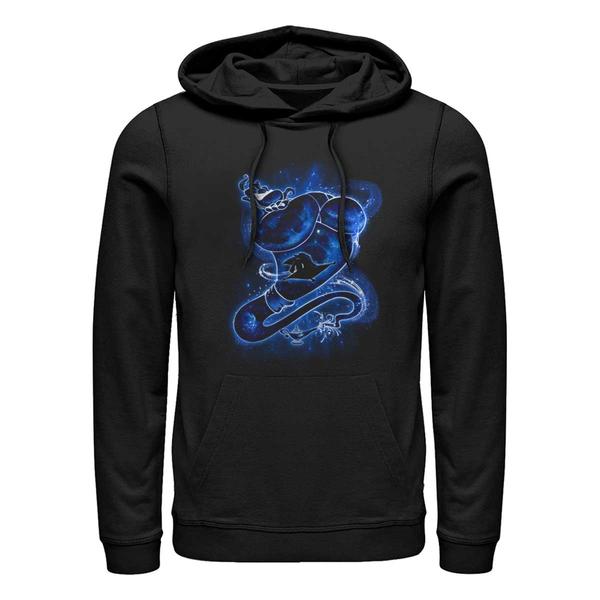 Aperçu: Disney - Aladin - Skupina a whole New world - Unisex Sweat à capuche - Noir - Devant