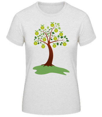 Apple Tree Summer - T-shirt standard Femme - Gris chiné - Devant