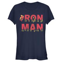 Marvel - Avengers - Iron Man Halftone Ironman - Femme T-shirt