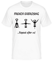 French Exercising · Camiseta básica para hombre
