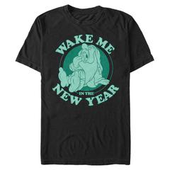 Disney - Schneewittchen - Schlafmütze New Year - Neujahr - Männer T-Shirt