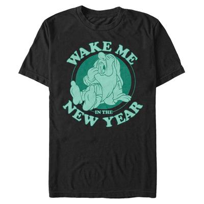 Disney - Schneewittchen - Dřímal New Year - Neujahr - Männer T-Shirt - Schwarz - Vorne