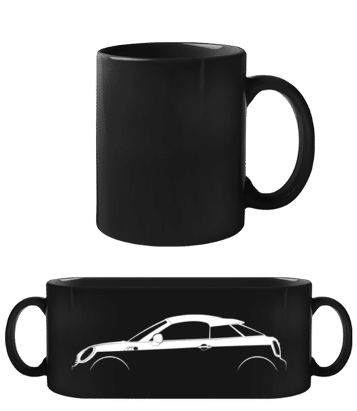 Vorschau: 'Mini Cooper S Coupe (R58)' Silhouette - Schwarze Tasse - Schwarz - Vorne