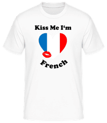 Kiss Me I'm French · T-shirt standard Homme