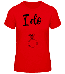 I Do Ring Small · T-shirt standard Femme