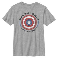 Marvel - Falcon et le soldat de l'hiver - Logo Wield Shield - Enfant T-shirt