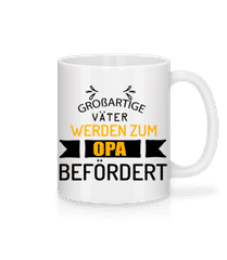 Großartige Väter Beförderung Opa · Tasse