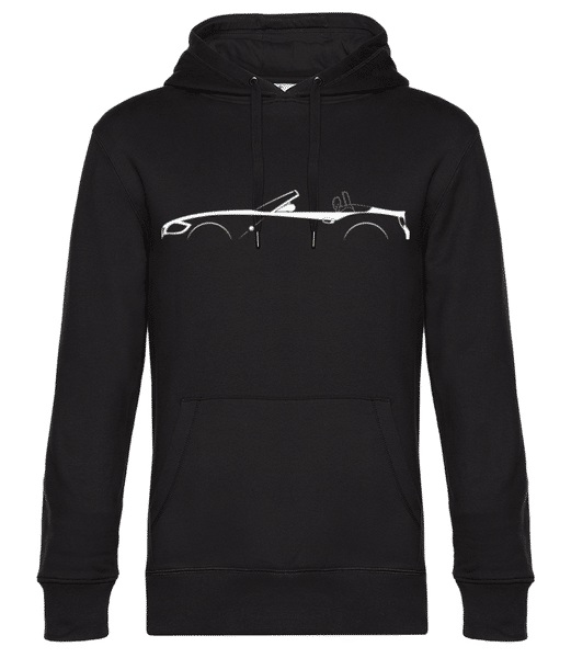 Aperçu: 'BMW Z4 (E85)' Silhouette - Sweat à capuche premium Unisexe - Noir - Devant