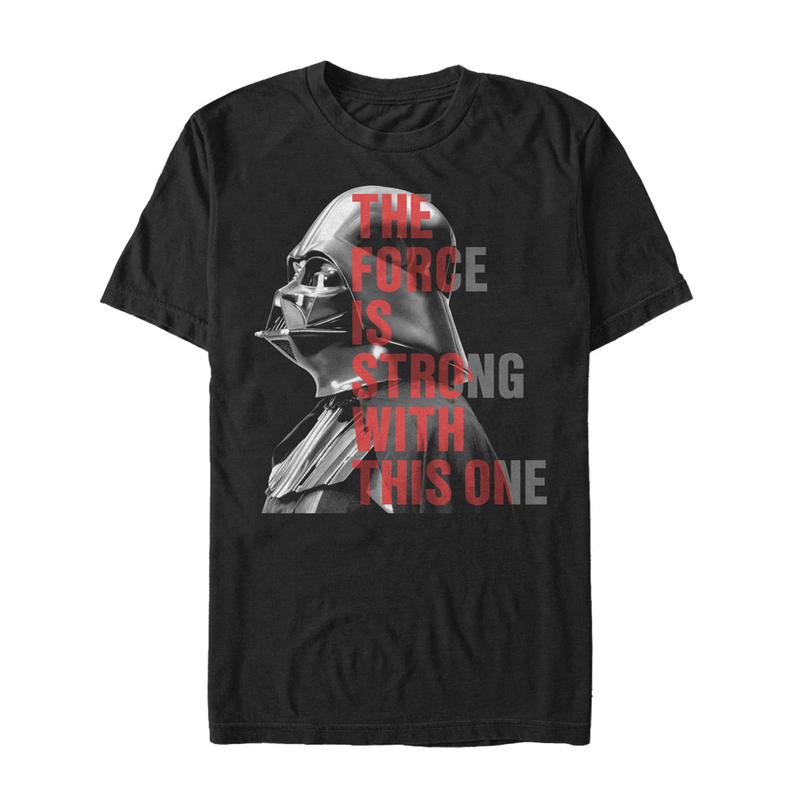 Vista previa: Star Wars - Darth Vader Head Strong - Hombres Camiseta - Negro - delante