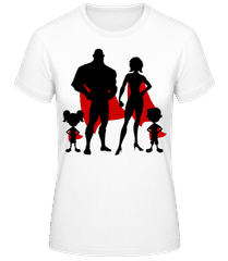 Superhero Family · Dámské basic tričko