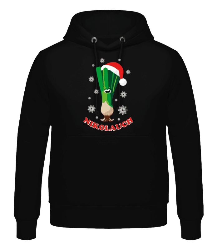 Vorschau: Nikolauch - Männer Hoodie - Schwarz - Vorne