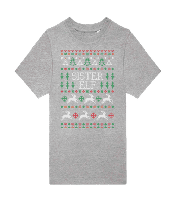 Sister Elf - T-shirt homme B&C - Gris chiné - Devant