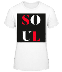 Soul Mate - T-shirt standard Femme - Blanc - Devant