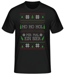 Ho Ho Hol Mir Mal Ein Bier · Männer Basic T-Shirt