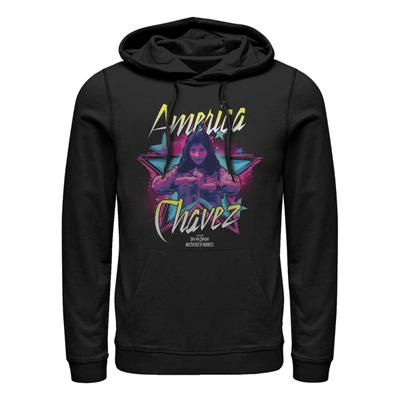 Marvel - Doctor Strange - America Chavez Chavez Star - Unisex Sweat à capuche - Noir - Devant