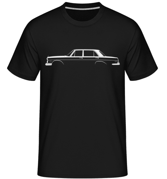Aperçu: 'Mercedes 300 SEL 6.3 W109' Silhouette -  T-Shirt Shirtinator homme - Noir - Devant