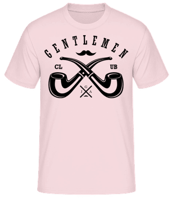 Gentlemen Club - Men's B&C T-Shirt - Pink - Front
