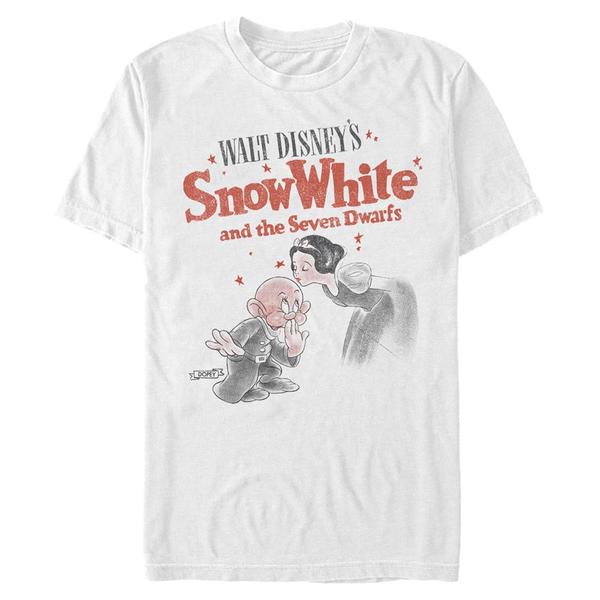 Disney - Blanche-Neige et les Sept Nains - Snow White & Dopey Sweet Kiss - Homme T-shirt