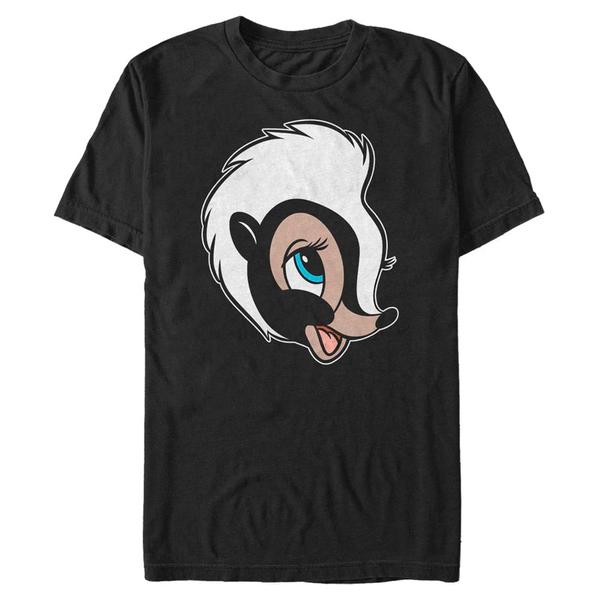 Disney Classics - Bambi - Flower Big Face - Homme T-shirt - Noir - Devant