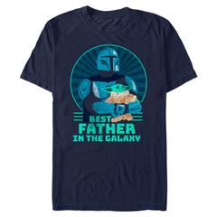 Star Wars - The Mandalorian - Mando et l'Enfant Best Father - Father's Day - Homme T-shirt