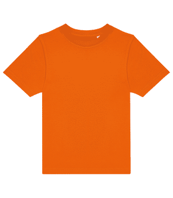 Kids B&C T-Shirt - Orange - Front
