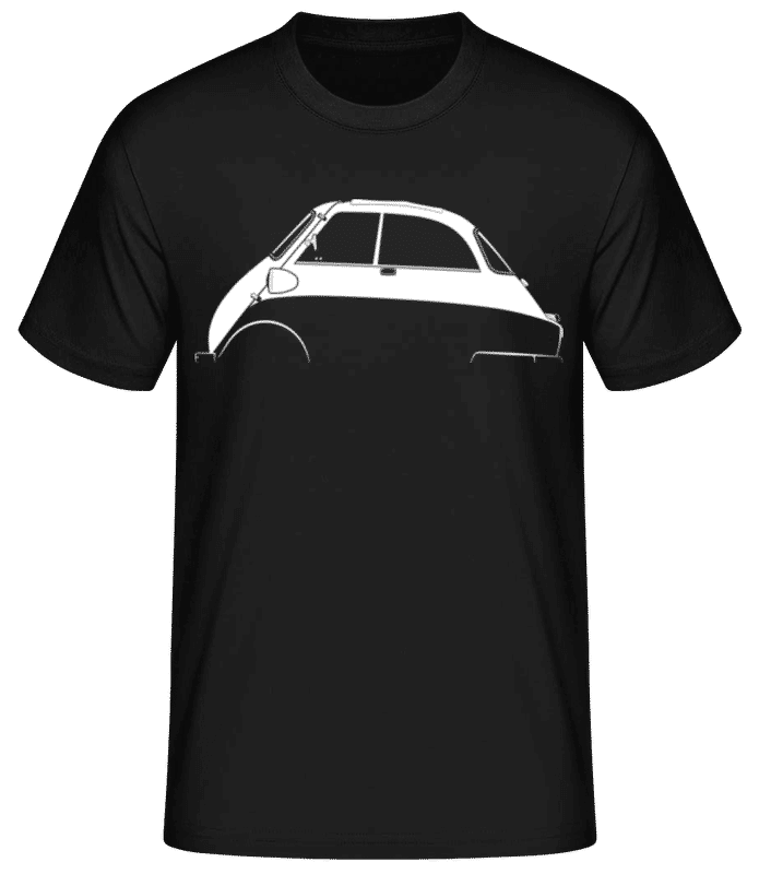 Preview: 'BMW Isetta' Silhouette - Men's Basic T-Shirt - Black - Front