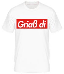 Griaß Di · Männer Basic T-Shirt