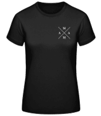 Mama Est. Muttertag Geschenk - Frauen Basic T-Shirt - Schwarz - Vorne