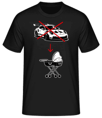 Porsche vs stroller pram · Men's Basic T-Shirt