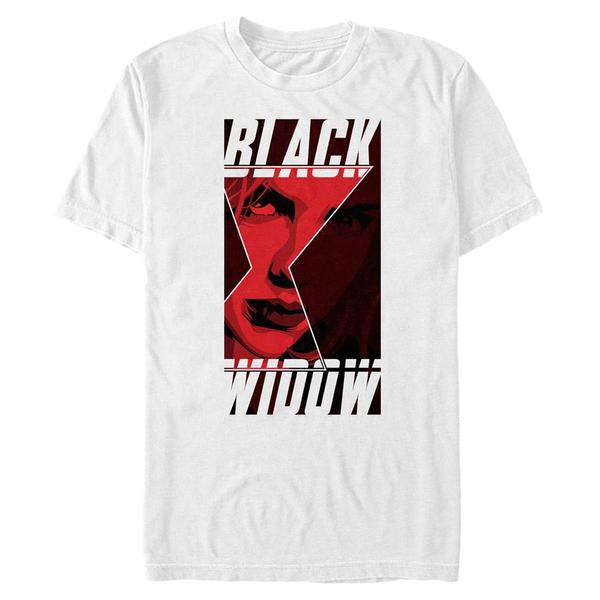 Aperçu: Marvel - Black Widow - Black Widow Widow Square - Homme T-shirt - Blanc - Devant