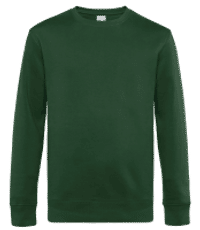 Männer Standard Pullover - Flaschengrün - Vorne