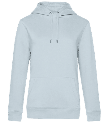 Frauen Standard Hoodie - Hellblau - Vorne