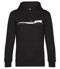 'Jaguar D-Type' Silhouette · Männer Standard Hoodie