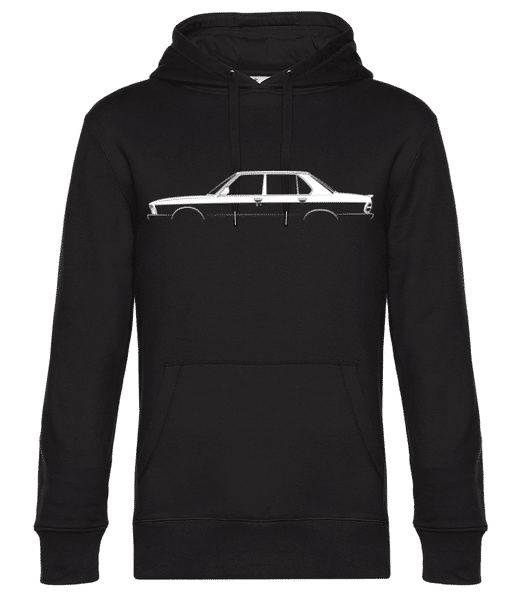Aperçu: 'BMW M5 (E28)' Silhouette - Sweat à capuche premium Unisexe - Noir - Devant