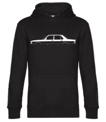 'BMW M5 E28' Silhouette · Pánská standardní mikina s kapucí