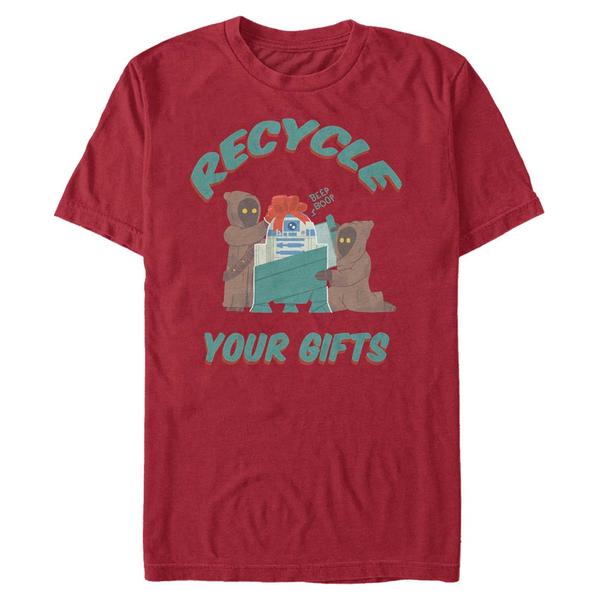 Star Wars - R2-D2 Jawa Recycle Gifts - Christmas - Homme T-shirt