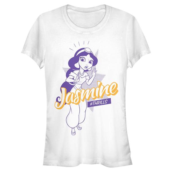 Aperçu: Disney - Aladin - Jasmine Pop - Femme T-shirt - Blanc - Devant