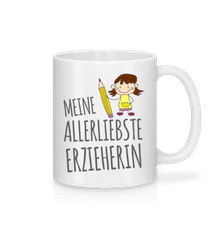 Allerliebste Erzieherin Mädchen · Tasse
