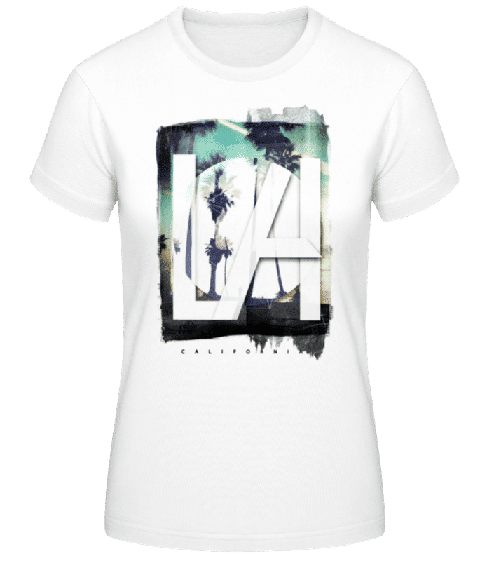 Preview: LA - Women's B&C T-Shirt - White - Front