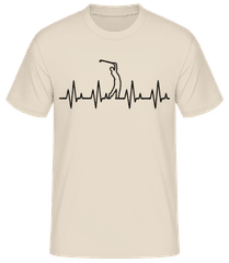Golf Herzschlag · Männer Basic T-Shirt