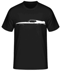 'Ford Mustang Mach 1 (1971)' Silhouette · Männer Basic T-Shirt