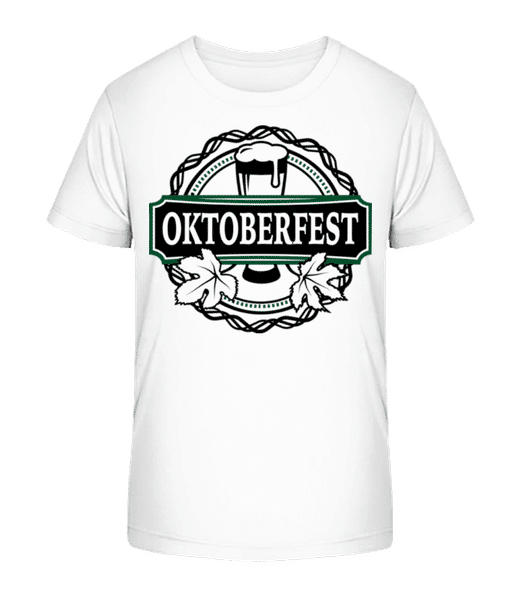 Oktoberfest - T-shirt bio Enfant Stanley Stella 2.0 - Blanc - Devant