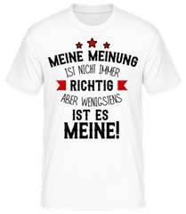 Ich Habe Recht · Männer Basic T-Shirt