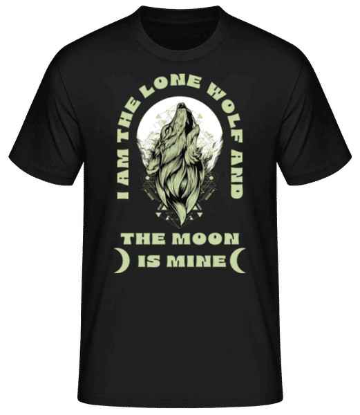 Preview: The Moon Is Mine - Men's Basic T-Shirt - Black - Front