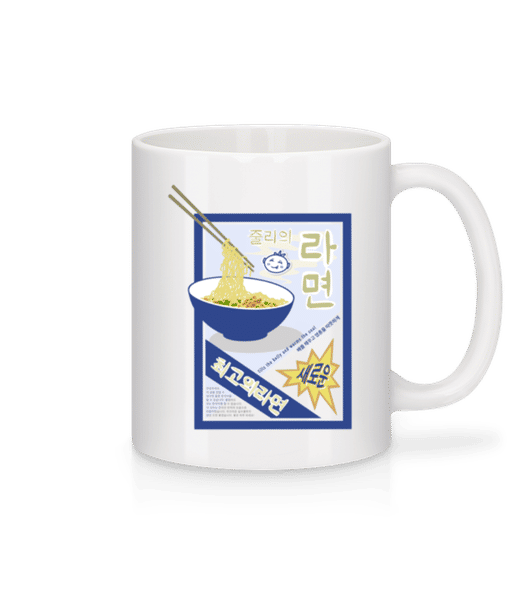 Aperçu: Ramen Noodles - Mug en céramique blanc - Blanc - Devant