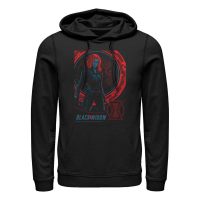 Marvel - Black Widow - Black Widow Widow Globe - Unisex Hoodie - Black - Front