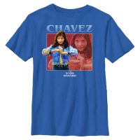 Marvel - Doctor Strange - America Chavez Chavez Square - Niños Camiseta - Azul real - delante