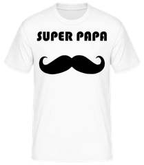 Super Papa Fúzy · Pánske basic tričko