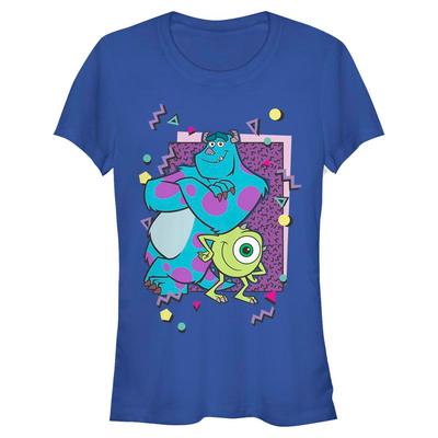 Pixar - Monsters - Mike & Sully 90 Mi - Women's T-Shirt - Royal blue - Front